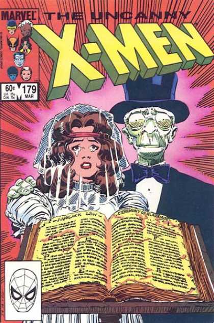 Uncanny X-Men 179 - Wedding - Bride - Book - Marvel - Superhero - John Romita