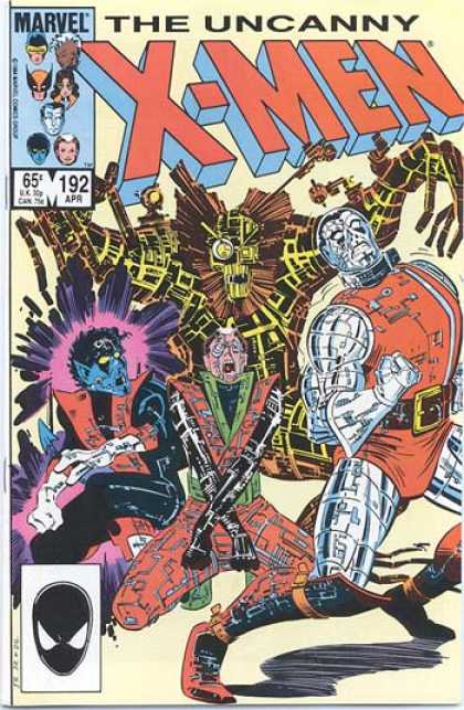 Uncanny X-Men 192 - Colossus - Nightcrawler - Robot - John Romita