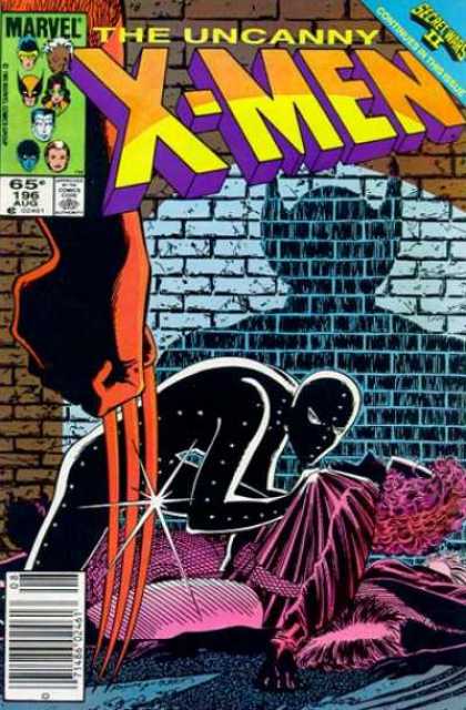 Uncanny X-Men 196 - Wolverine - Shadow - John Romita, Terry Austin