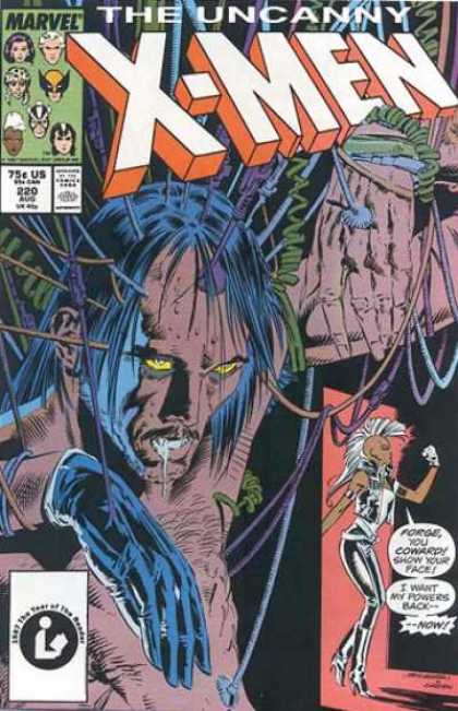 Uncanny X-Men 220 - Marc Silvestri, Rick Parker