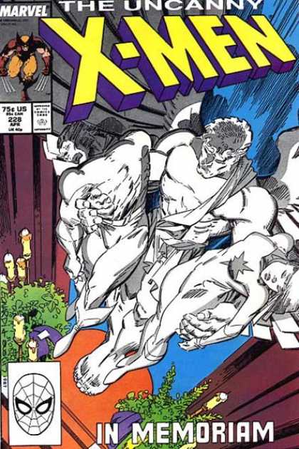 Uncanny X-Men 228 - Angel - In Memorium - 75 Us - 228 Apr - Marvel - Rick Leonardi, Terry Austin