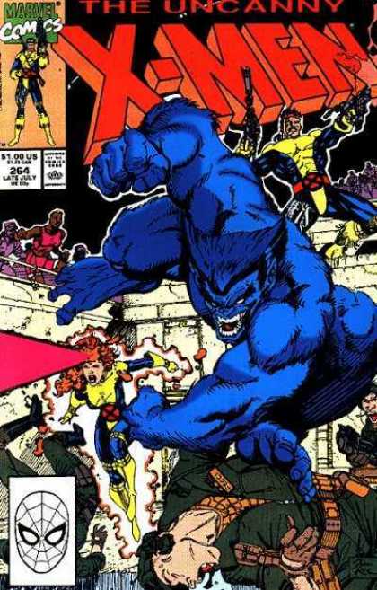 Uncanny X-Men 264 - Beast - Jim Lee