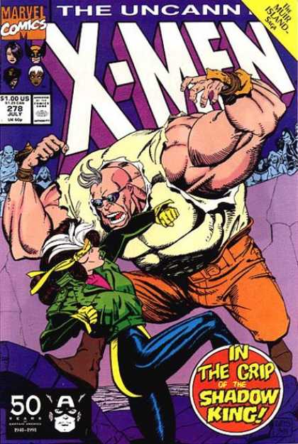 Uncanny X-Men 278 - Rogue - Shadow King - Grip - Shadow - King - Paul Smith