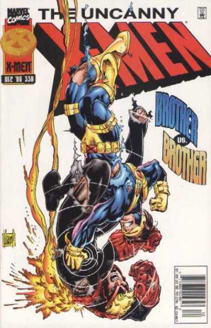 Uncanny X-Men 339 - Cyclops - Brother - Scott Summers - Havok - Fire - Adam Kubert