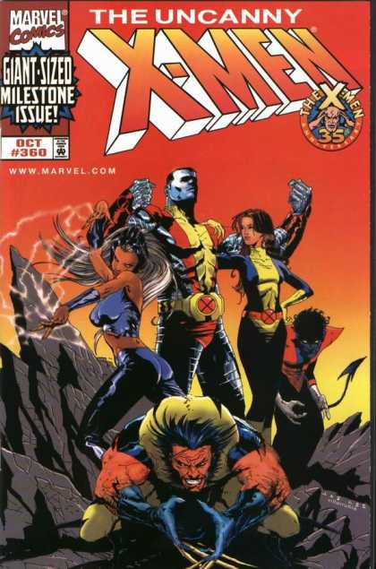 Uncanny X-Men 360 - Wolverine - Nightcrawler - Storm - Colossus - Shadowcat - Carlos Pacheco