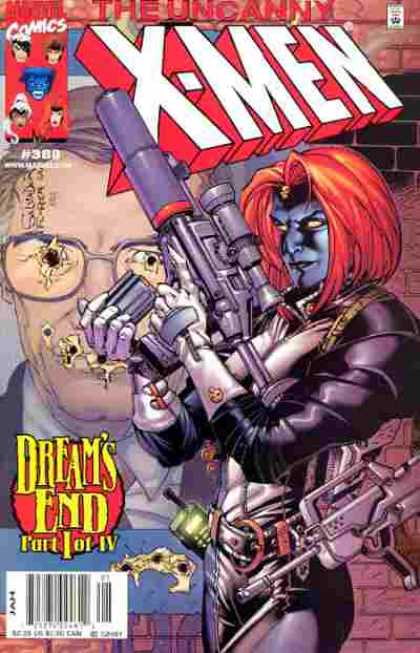 Uncanny X-Men 388 - Mystique - Senator Kelly - One Gun - One Old Man - One Lady - Salvador Larroca