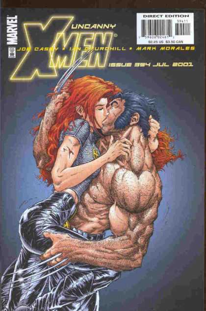 Uncanny X-Men 394 - Kiss - Wolverine - Claws - Mark Morales - Joe Casey