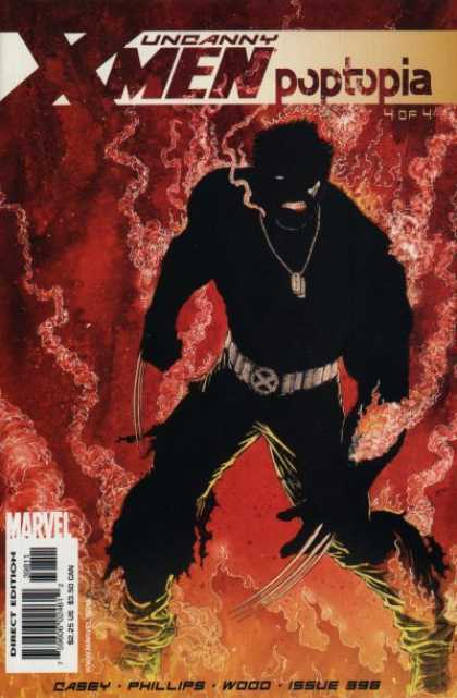 Uncanny X-Men 398 - Shadow - Smoke - Wolverine - Dog Tags