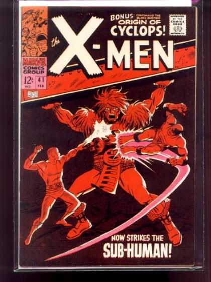 Uncanny X-Men 41 - Sub-human - Cyclops