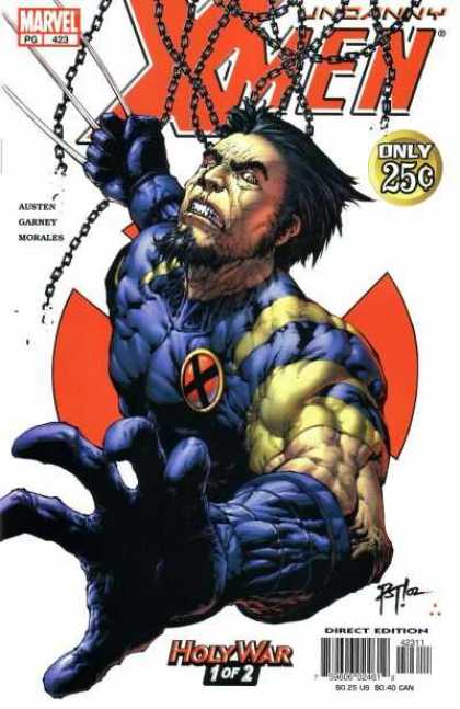 Uncanny X-Men 423 - Wolverine - Chains - Philip Tan