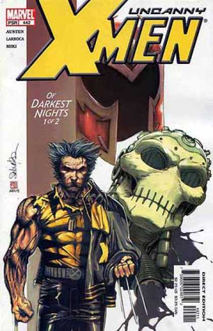 Uncanny X-Men 442 - Wolverine - Austen - Miki - 1 Of 2 - Skull - Salvador Larroca