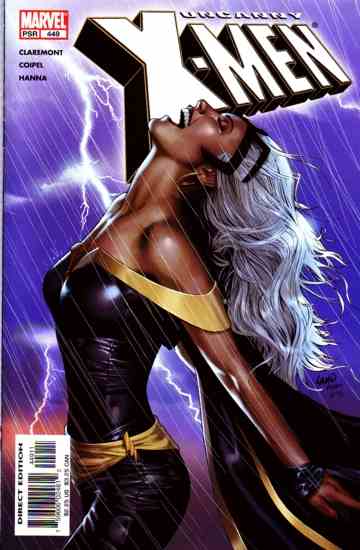 Uncanny X-Men 449 - Storm - Rain - Lightning - Drenched - Claremont