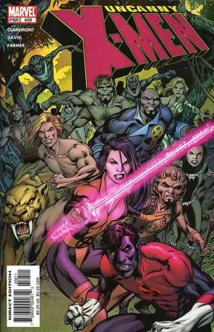 Uncanny X-Men 458 - Sword - Claremont - Davis - Farmer - Light - Alan Davis