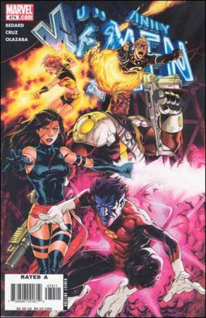 Uncanny X-Men 474 - Nightcrawler - Rogue - Xmen - Marvel - Marvel Comics - Mark Brooks