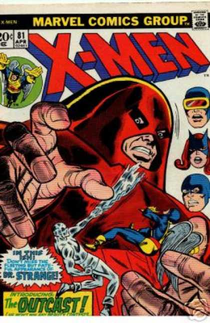 Uncanny X-Men 81 - Angel - Juggernaut - Iceman - Cyclops - Beast