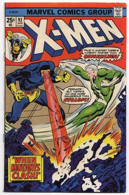 Uncanny X-Men 93 - Quicksilver - Cyclops - John Buscema