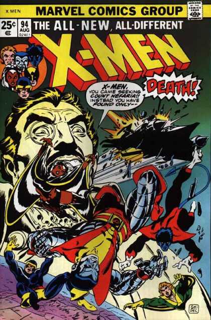 Uncanny X-Men 94 - Count Nefaria - Death - Storm - All-new X-men - Issue 94