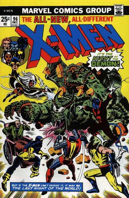Uncanny X-Men 96 - Storm - Wolverine - Cyclops - Sal Buscema