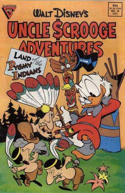 Uncle Scrooge Adventures 10 - Hat - Duck - Walt Disneys - Flower - Grass