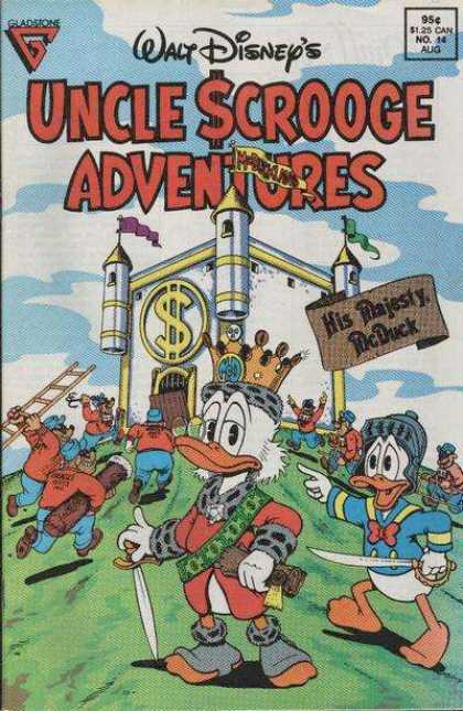 Uncle Scrooge Adventures 14 - King - Ducks - Burglars - Money - Castle