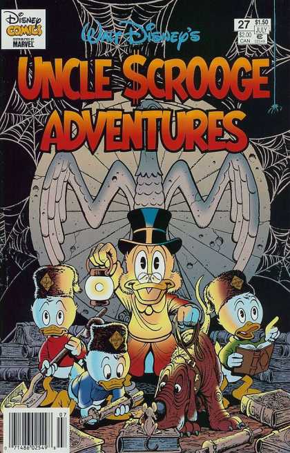 Uncle Scrooge Adventures 27 - Walt Disney - Spider Web - Dog - Shovel - Latern