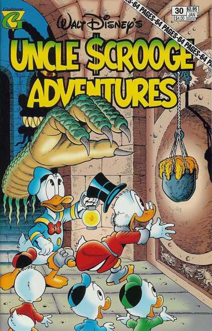 Uncle Scrooge Adventures 30 - Lizard Hand - Hewey - Donald Duck - Dewey - Lewey