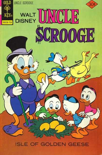 Uncle Scrooge 139 - Huey - Dewey - Donald Duck - Golden Eggs - Cane