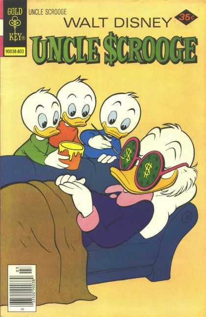 Uncle Scrooge 150 - Ducks - Paint - Glasses - Couch - Blanket