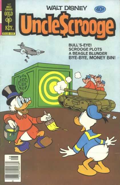 Uncle Scrooge 167 - Walt Disney - Tank - Beagle Boys - Money Bin - Aircraft Bombing Building