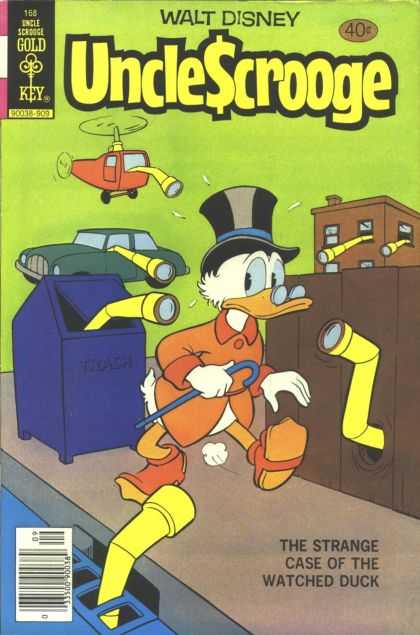 Uncle Scrooge 168 - Gold Key - Uncle Scrooge - Car - Telescope - Mailbox