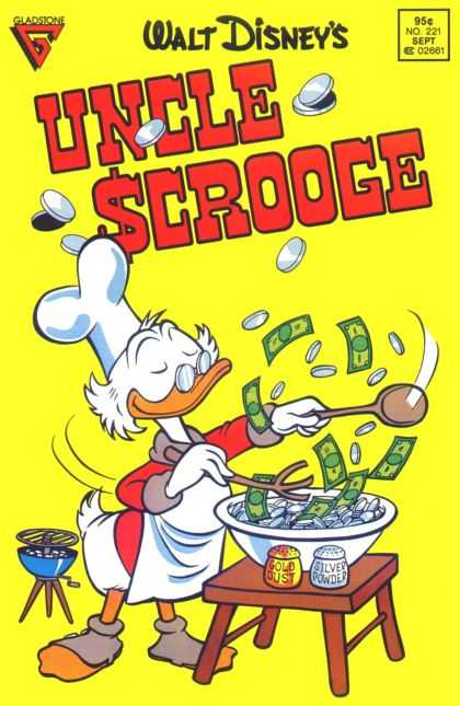 Uncle Scrooge 221 - Walt Disney - Duck - Money - Gold Dust - Silver Powger