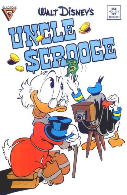 Uncle Scrooge 225 - Camera - Donald Duck - Photograph - Money - Top Hat
