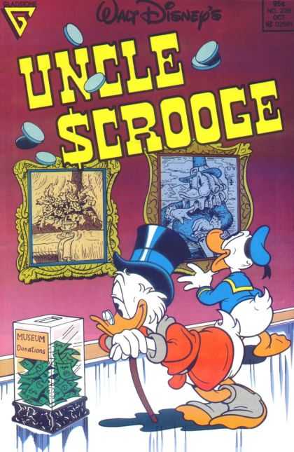 Uncle Scrooge 238 - Walt Disney - Coins - Paintings - Donald Duck - Museum