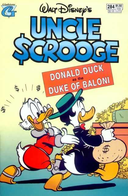 Uncle Scrooge 284 - Donald Duck - Duke - Coins - Money - Moneybag