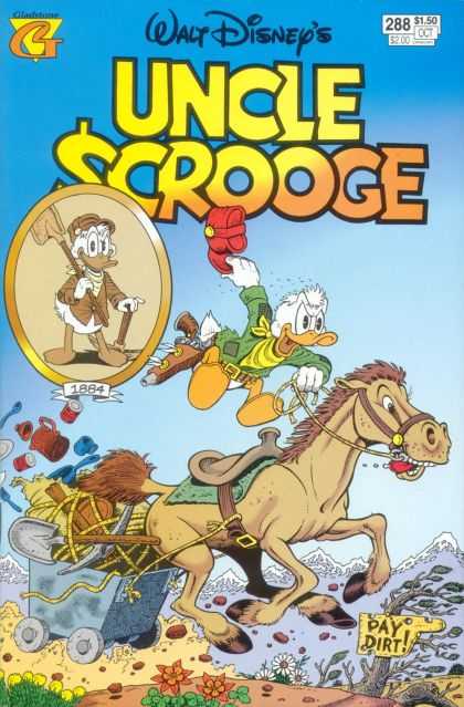 Uncle Scrooge 288 - Donald Duck - 1884 - Gold Miner - Red Hat - Running Horse