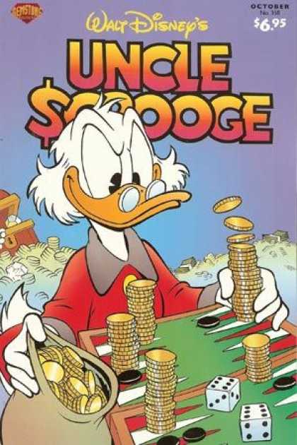Uncle Scrooge 358 - Walt Disneys - October - Money - Chest - Game
