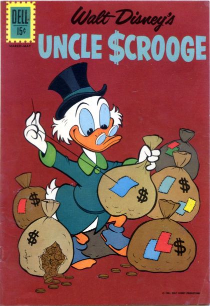 Uncle Scrooge 37 - Sewing - Money Bag - Duck - Top Hat - Glasses