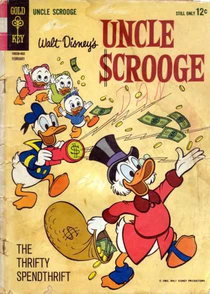 Uncle Scrooge 47 - The Thrifty Spendthrift - Donald Duck - Louie - Huey - Dewey