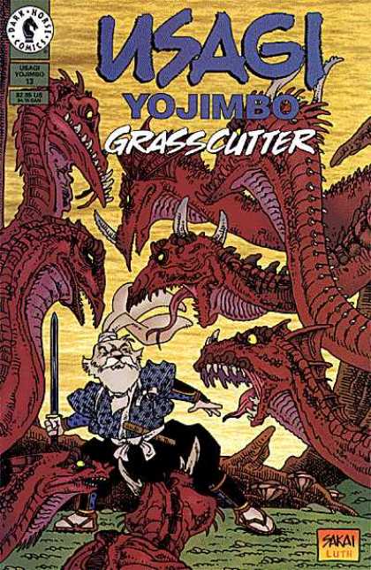 Usagi Yojimbo 13 - Grasscutter - Dragons - Ninja - Battle - Sword - Stan Sakai, Tom Luth