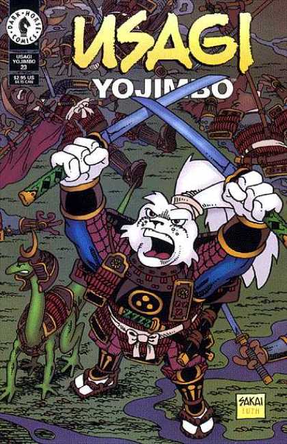 Usagi Yojimbo 23 - Dark Horse Comics - Sword - Rabbit - Sakai - Lizard - Stan Sakai, Tom Luth