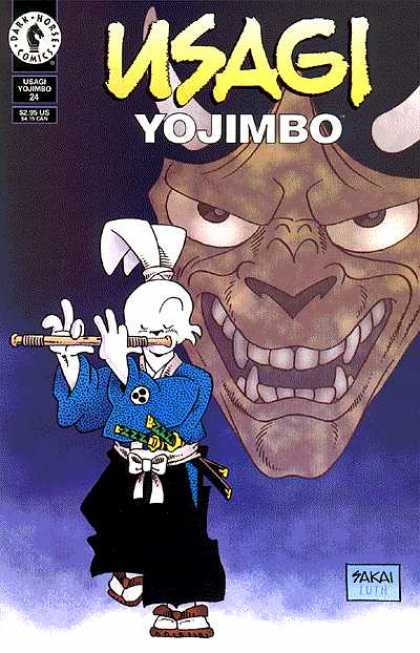 Usagi Yojimbo 24 - Rabbit - Anime - Japaon - Flute - Ninja - Stan Sakai, Tom Luth
