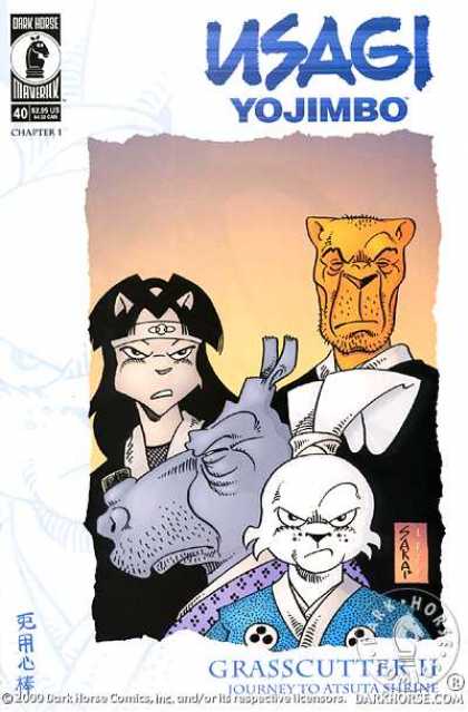Usagi Yojimbo 40 - Grasscutter - Dark Horse Comics - Chapter 1 - Darkhousecom - Sakai - Stan Sakai, Tom Luth