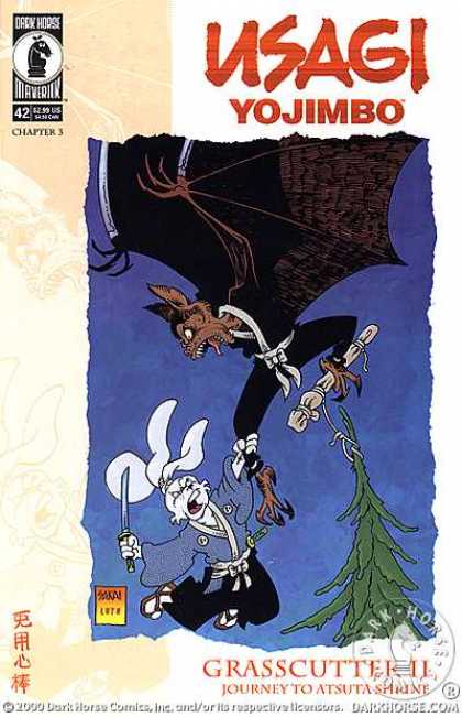 Usagi Yojimbo 42 - Grasscutter Ii - Journey To Atsuta Shrine - Bat - Talons - Sword - Stan Sakai, Tom Luth