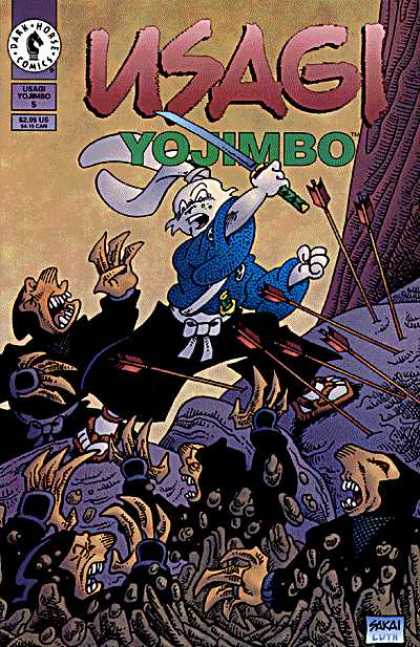 Usagi Yojimbo 5 - Dark Horse Comics - Sword - Arror - Sakai - Mole - Stan Sakai, Tom Luth
