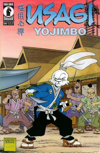 Usagi Yojimbo 56 - Rabbit - Sword - Fight - Old Japan - Sakai - Stan Sakai, Tom Luth