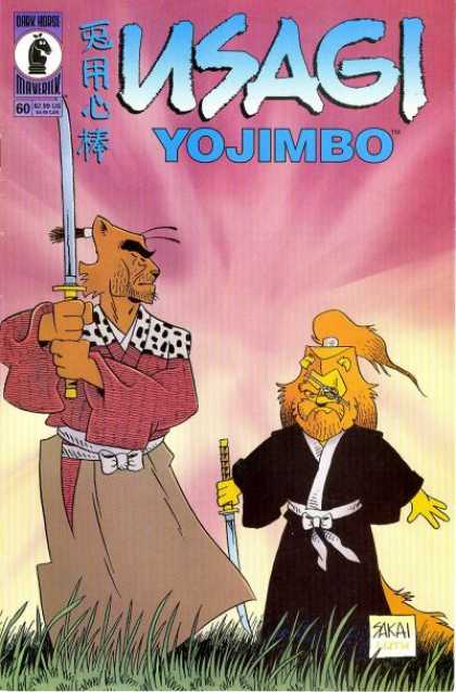 Usagi Yojimbo 60 - Cat - Warrior - Sword - Honor - Respect - Stan Sakai, Tom Luth