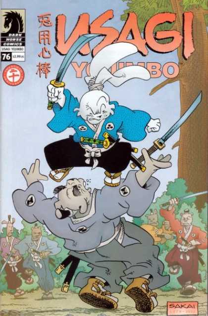Usagi Yojimbo 76 - Samurai - Bushido - Bunny - Manga - Animals - Stan Sakai, Tom Luth