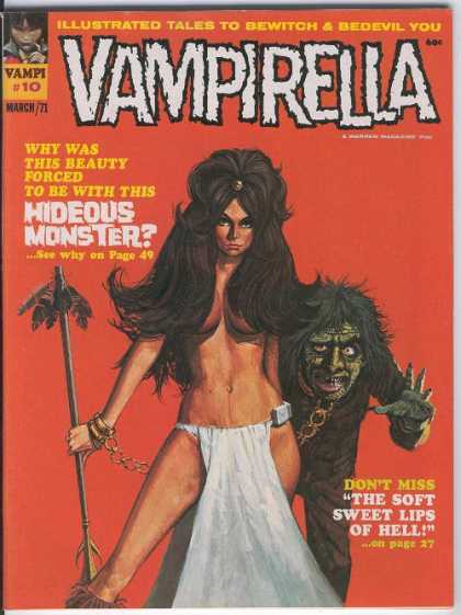 Vampirella 10 - Monster - Soft Sweet Lips Of Hell - Chain - Hideous - Red - Mike Mayhew