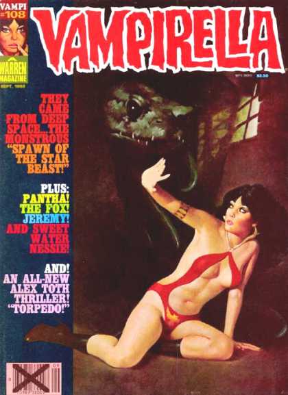 Vampirella 108 - Space - Pantha - Beast - Game - Spawn