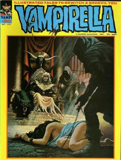 Vampirella 20 - Chains - Throne - Wolf - Bewitch - Vampires - Amanda Conner, Luis Dominguez